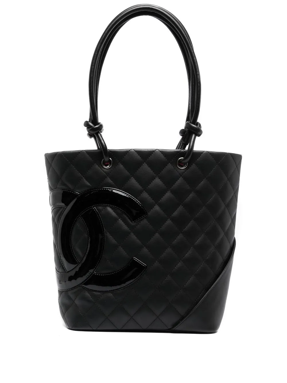 

CHANEL Pre-Owned 2010 Cambon line bag - Black