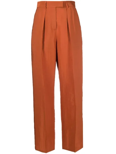 Karl Lagerfeld pantalones de vestir con tiro alto
