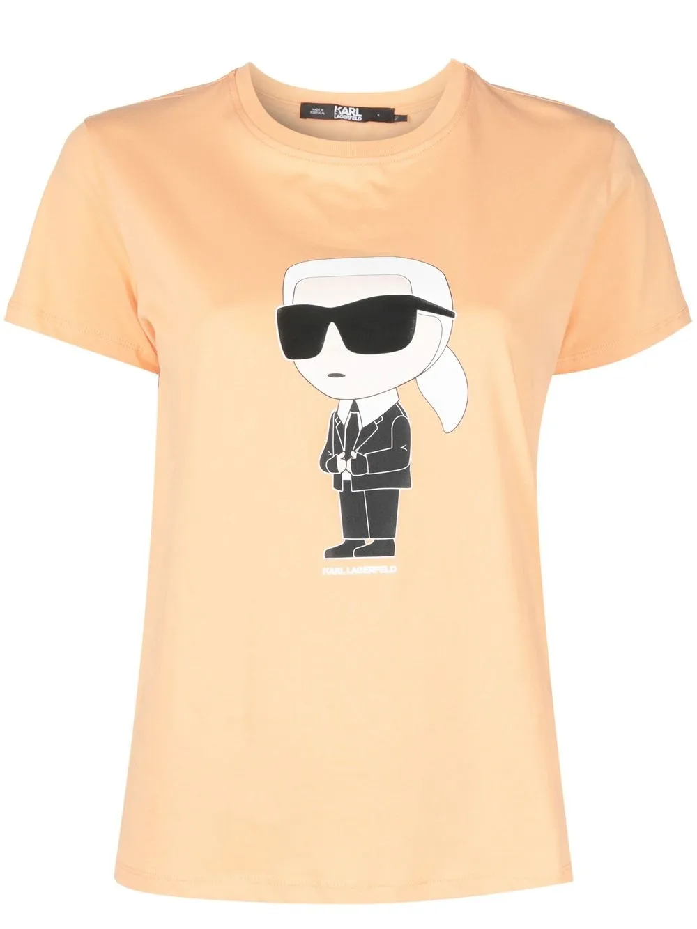 Karl Lagerfeld Ikonik 2.0 Karl T-shirt In Orange