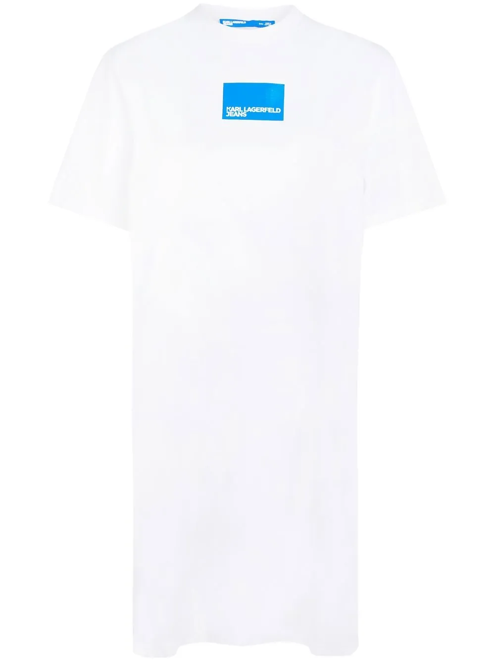 

KARL LAGERFELD JEANS vestido estilo playera - Blanco