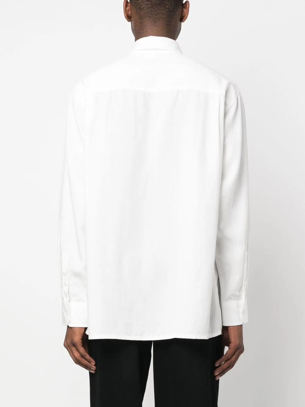 Karl Lagerfeld Hemd Mit Brusttaschen In White