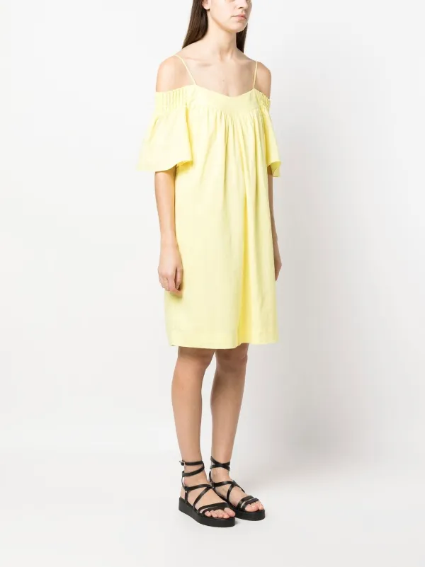 karl lagerfeld linen dress KARL LAGERFELD PARIS Women's Floral-Print Linen-Blend A-Line Dress
