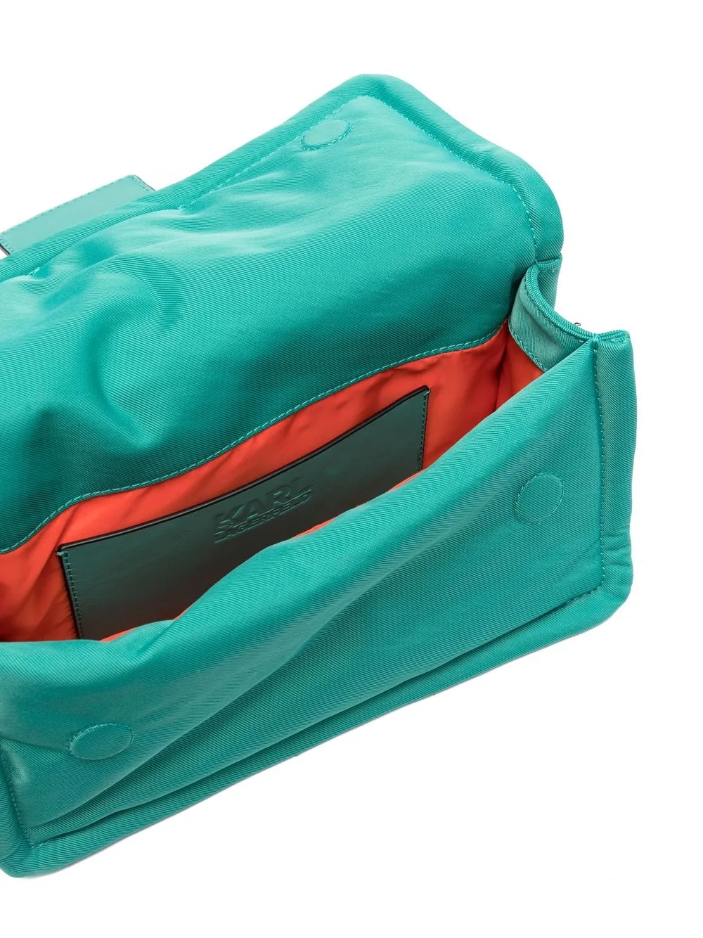 Karl Lagerfeld K/autograph Padded Shoulder Bag In Green