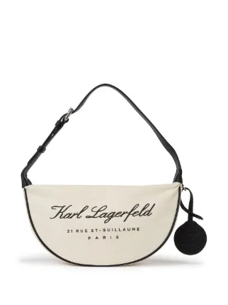 Karl Lagerfeld Hotel Karl Half Moon ショルダーバッグ - Farfetch