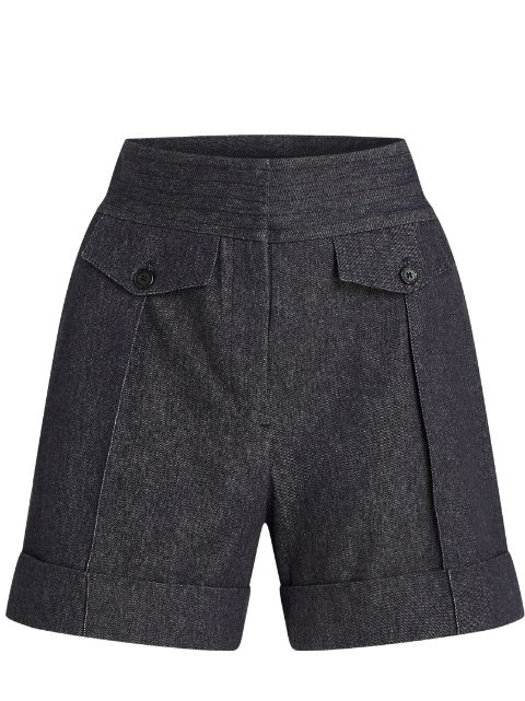 Karl Lagerfeld x Amber Valletta Denim Look tailored shorts