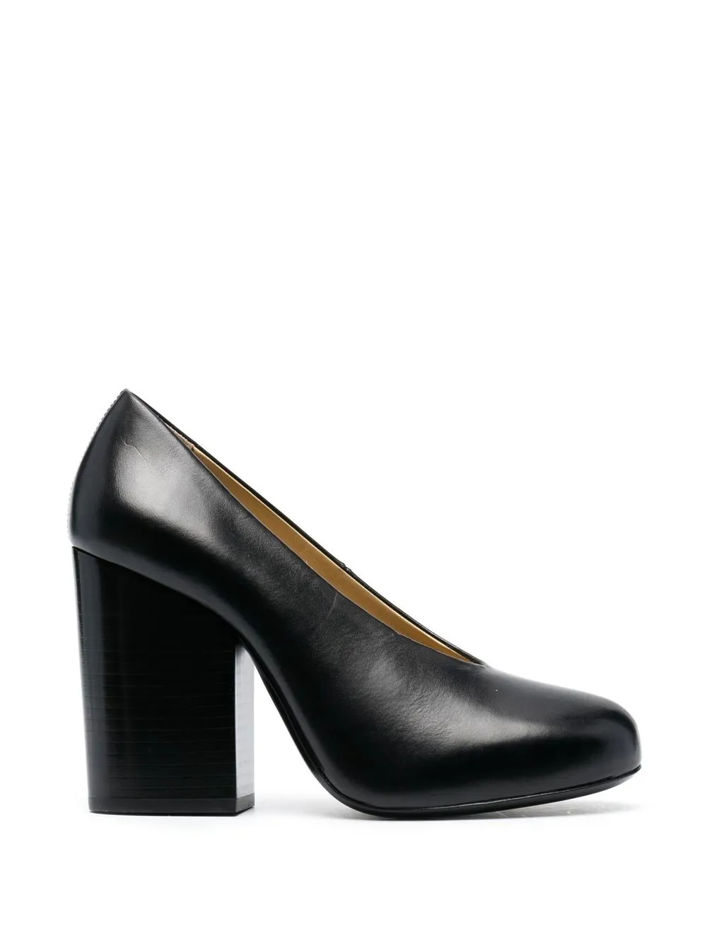 

Lemaire heeled leather pumps - Black