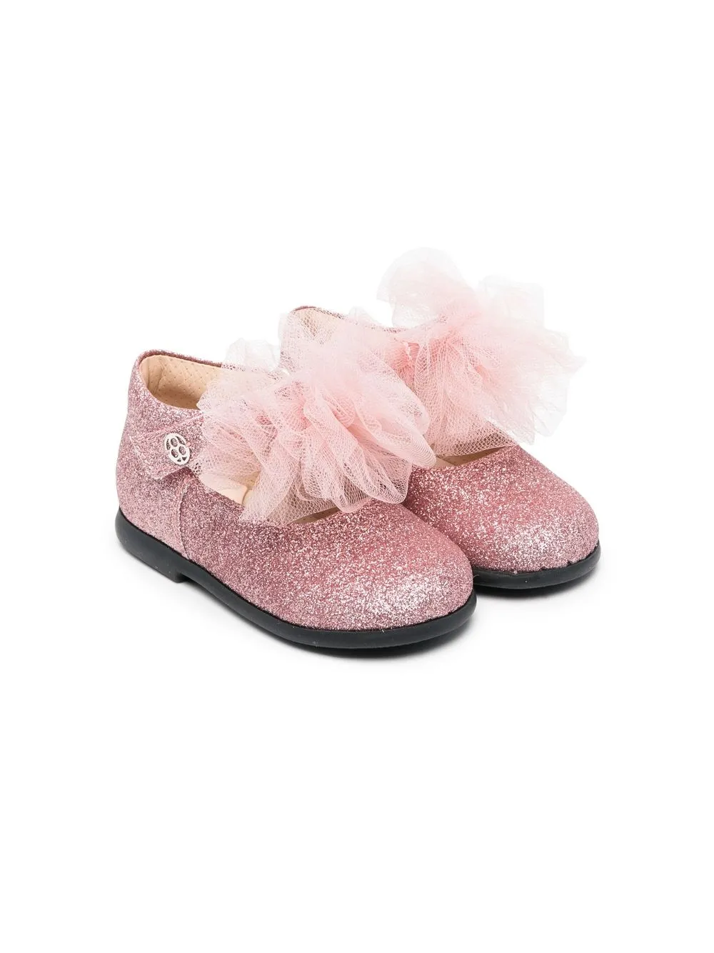 

Florens glittered ballerina shoes - Pink