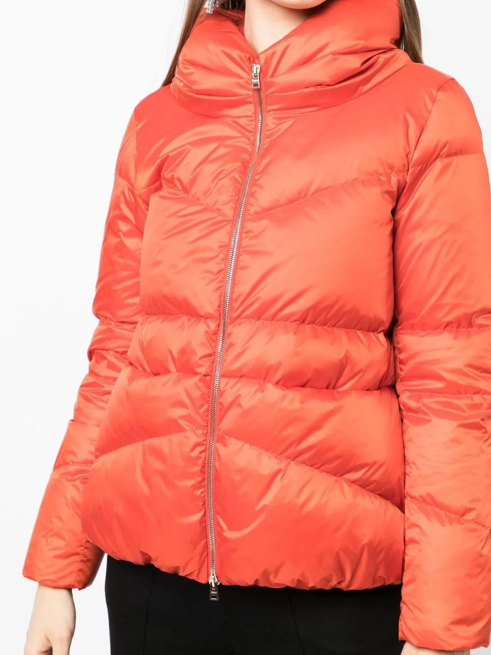 Herno Women Hooded Zip-Up Padded Jacket