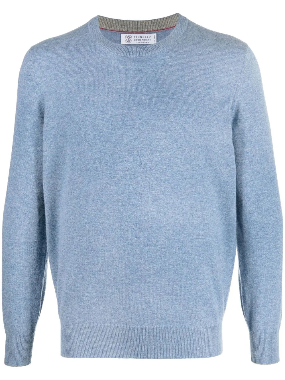 

Brunello Cucinelli crew neck cashmere sweatshirt - Blue