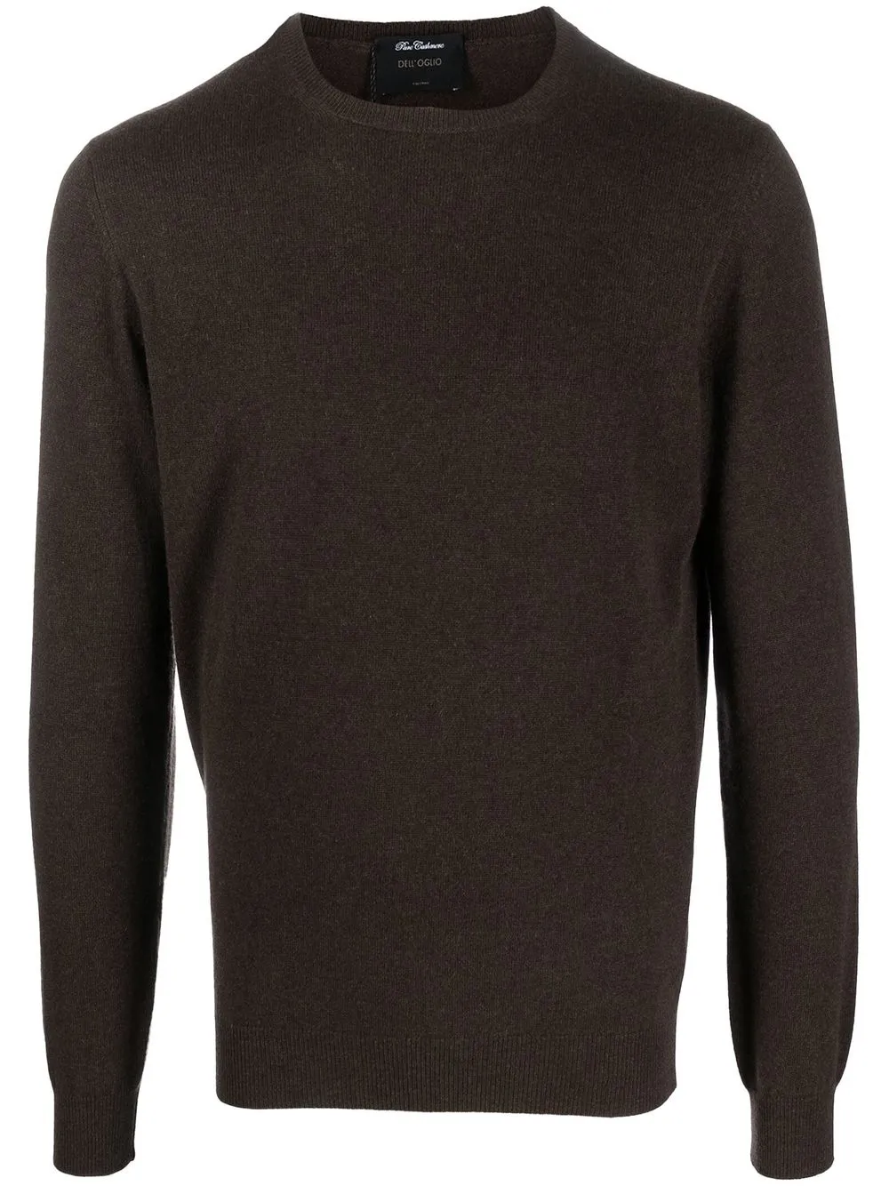 

Dell'oglio round-neck cashmere jumper - Brown