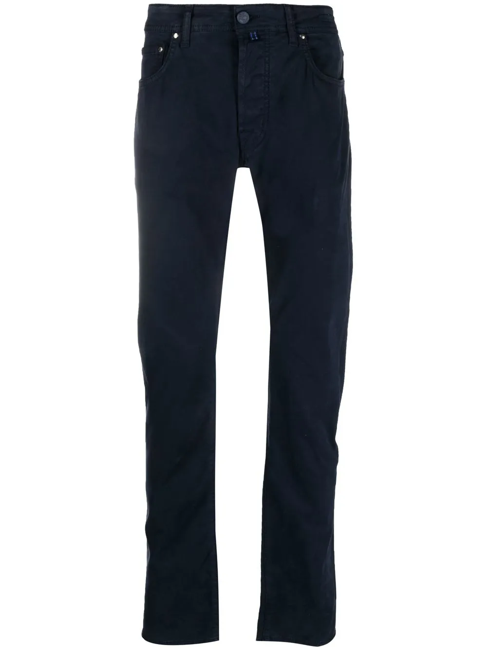 

Jacob Cohën brushed-finish straight-leg trousers - Blue