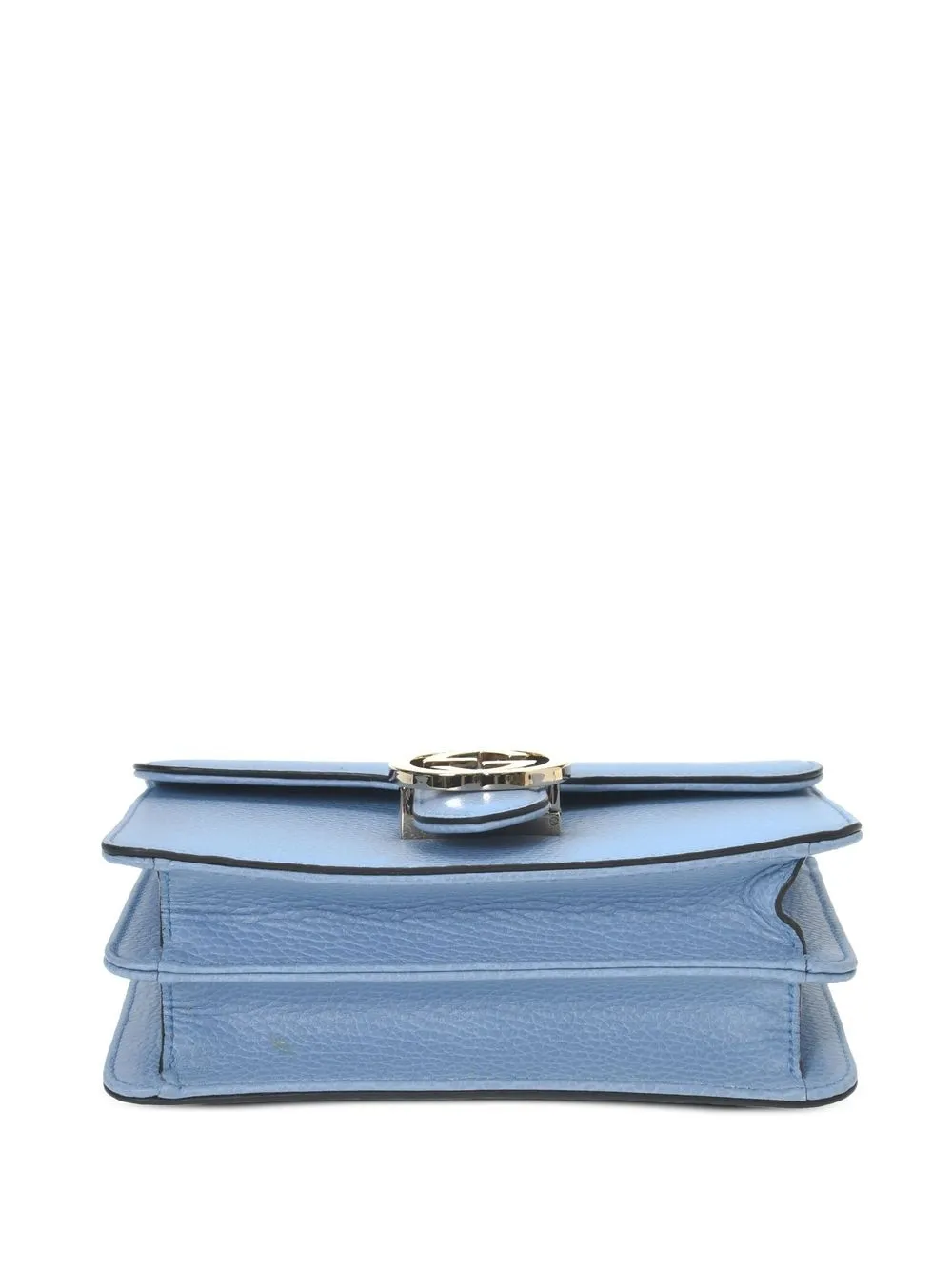 Pre-owned Gucci Interlocking G Shoulder Bag In 蓝色
