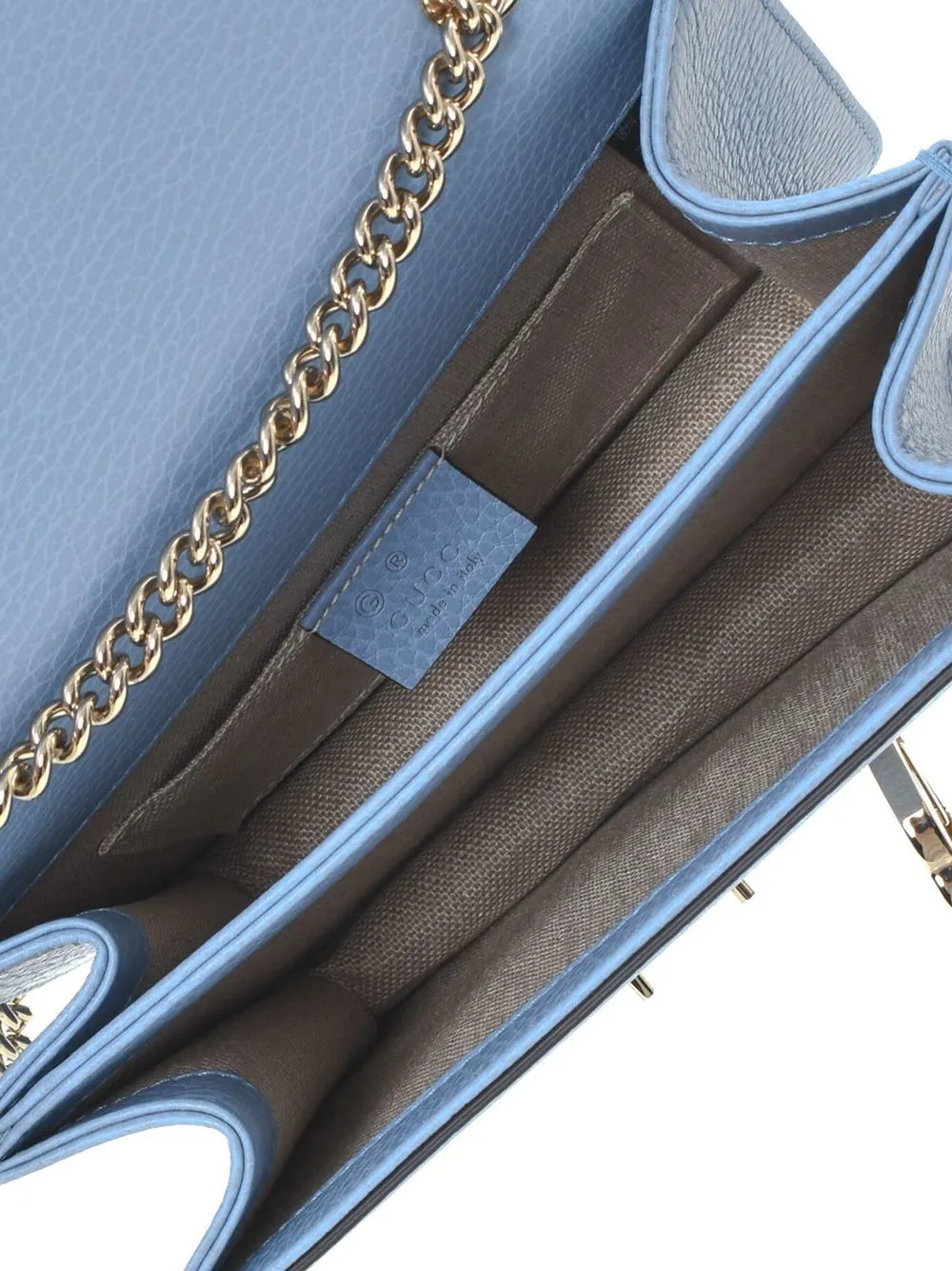 Pre-owned Gucci Interlocking G Shoulder Bag In 蓝色