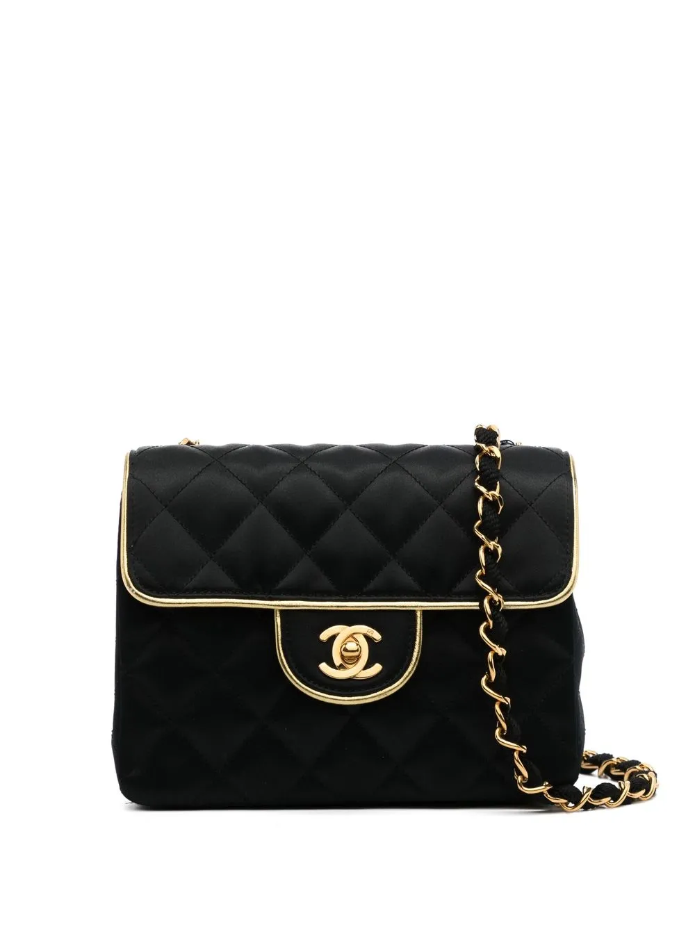 

Chanel Pre-Owned 1990s CC Turn-lock mini bag - Black
