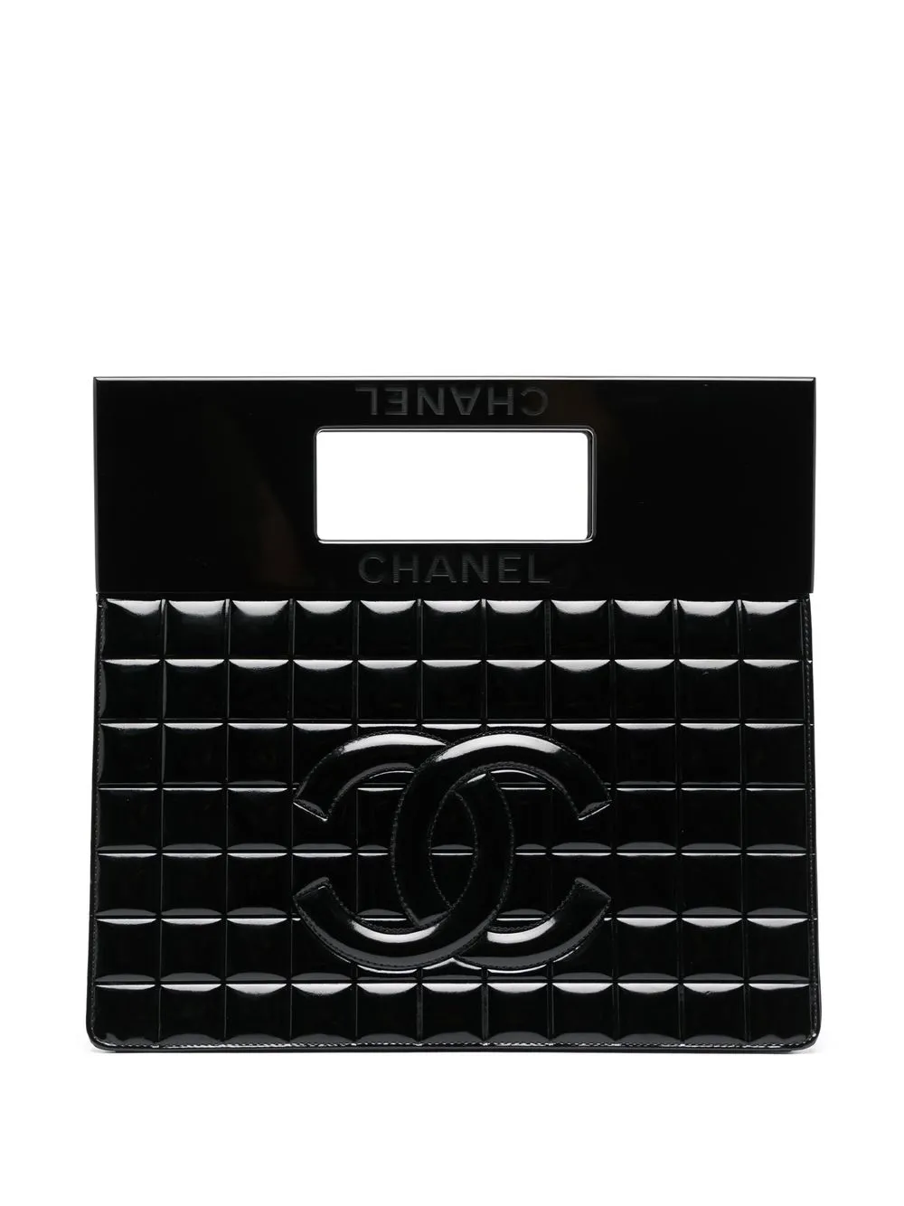 

Chanel Pre-Owned 2002-2003 Choco Bar bag - Black