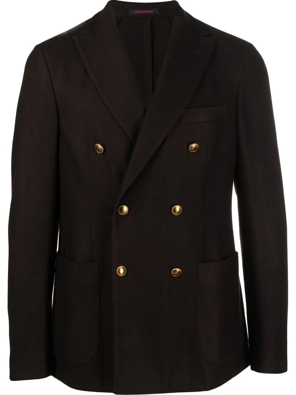 

The Gigi tailored double-breasted blazer - Marrón