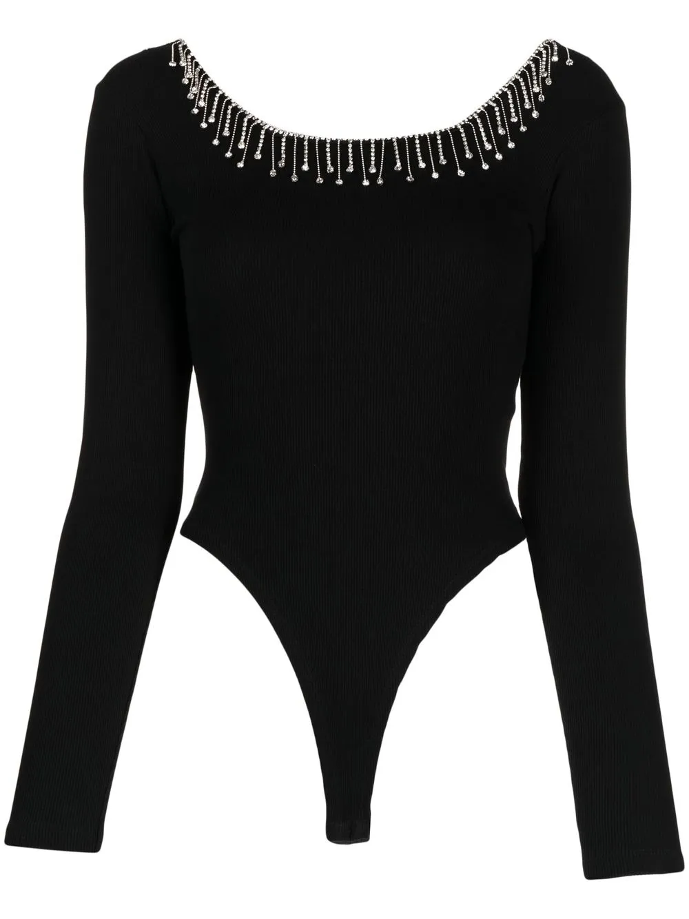 

ANOUKI crystal-embellished T-shirt - Black