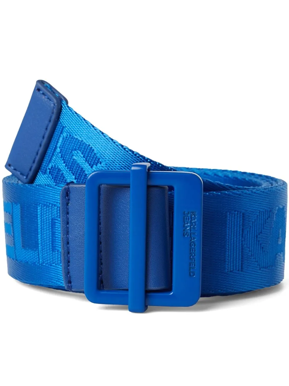 

KARL LAGERFELD JEANS Webbing buckle belt - Blue