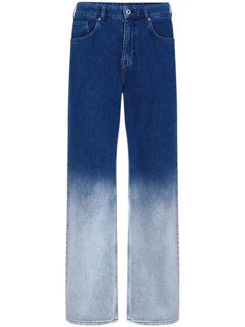 Karl Lagerfeld Jeans ombré-effect straight jeans
