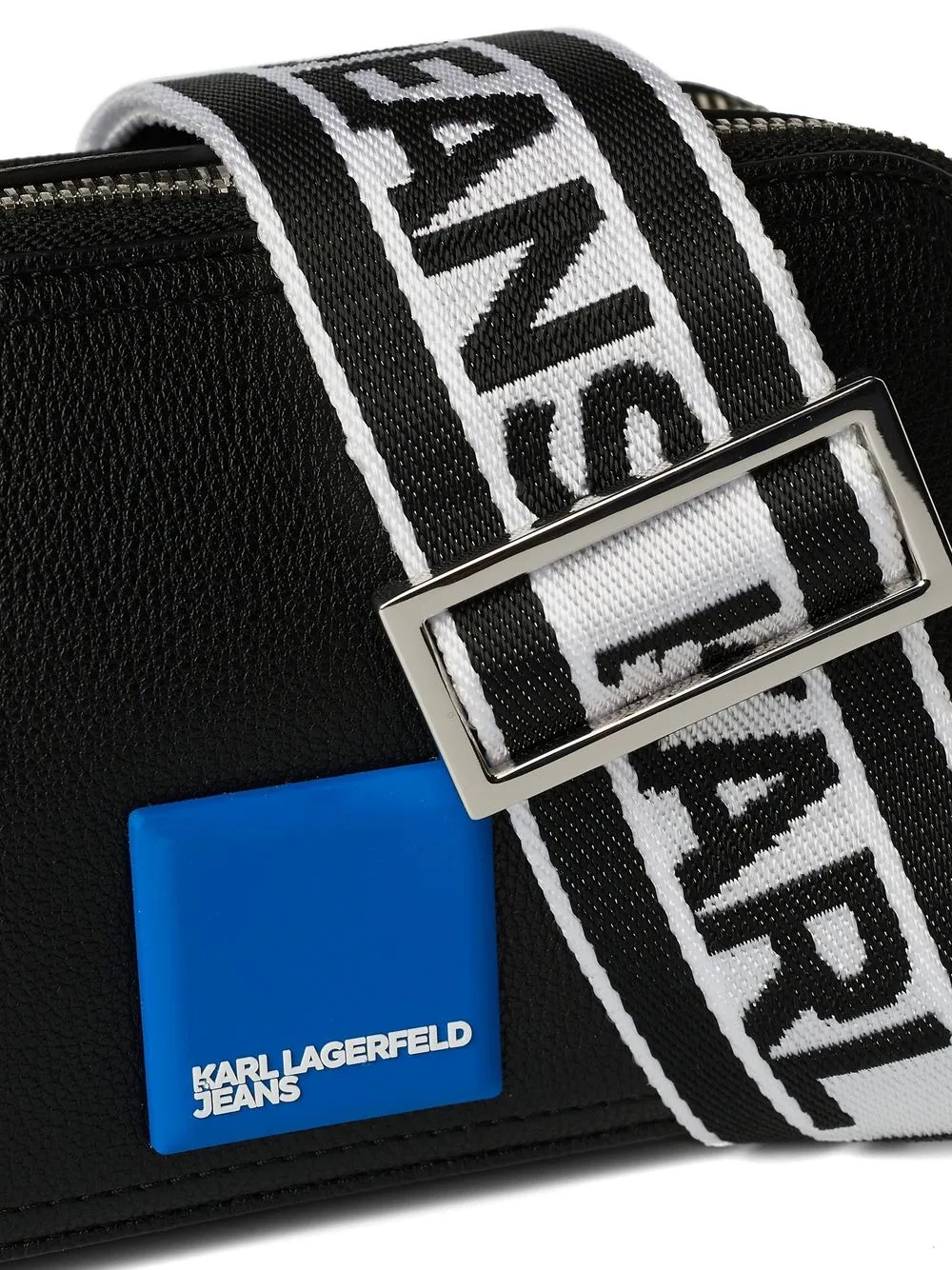 Karl Lagerfeld Jeans Tech Leather Camera Bag In Black ModeSens