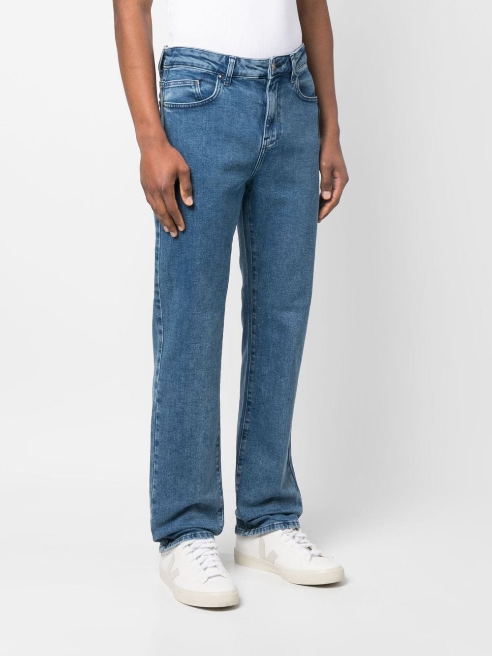 Karl Lagerfeld Ikonik Karl straight-leg Jeans - Farfetch