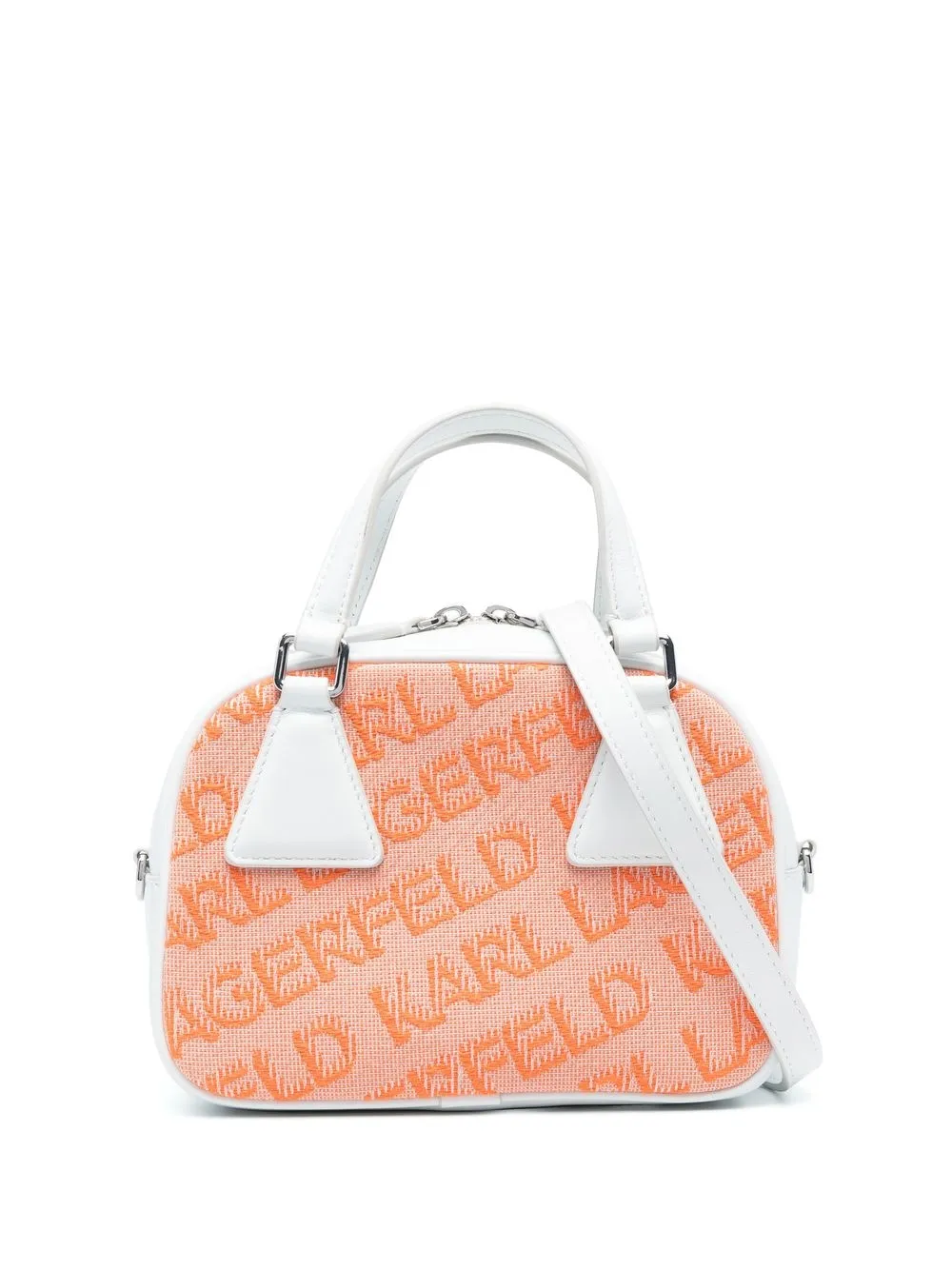 

Karl Lagerfeld K/Essential logo-jacquard tote bag - Orange