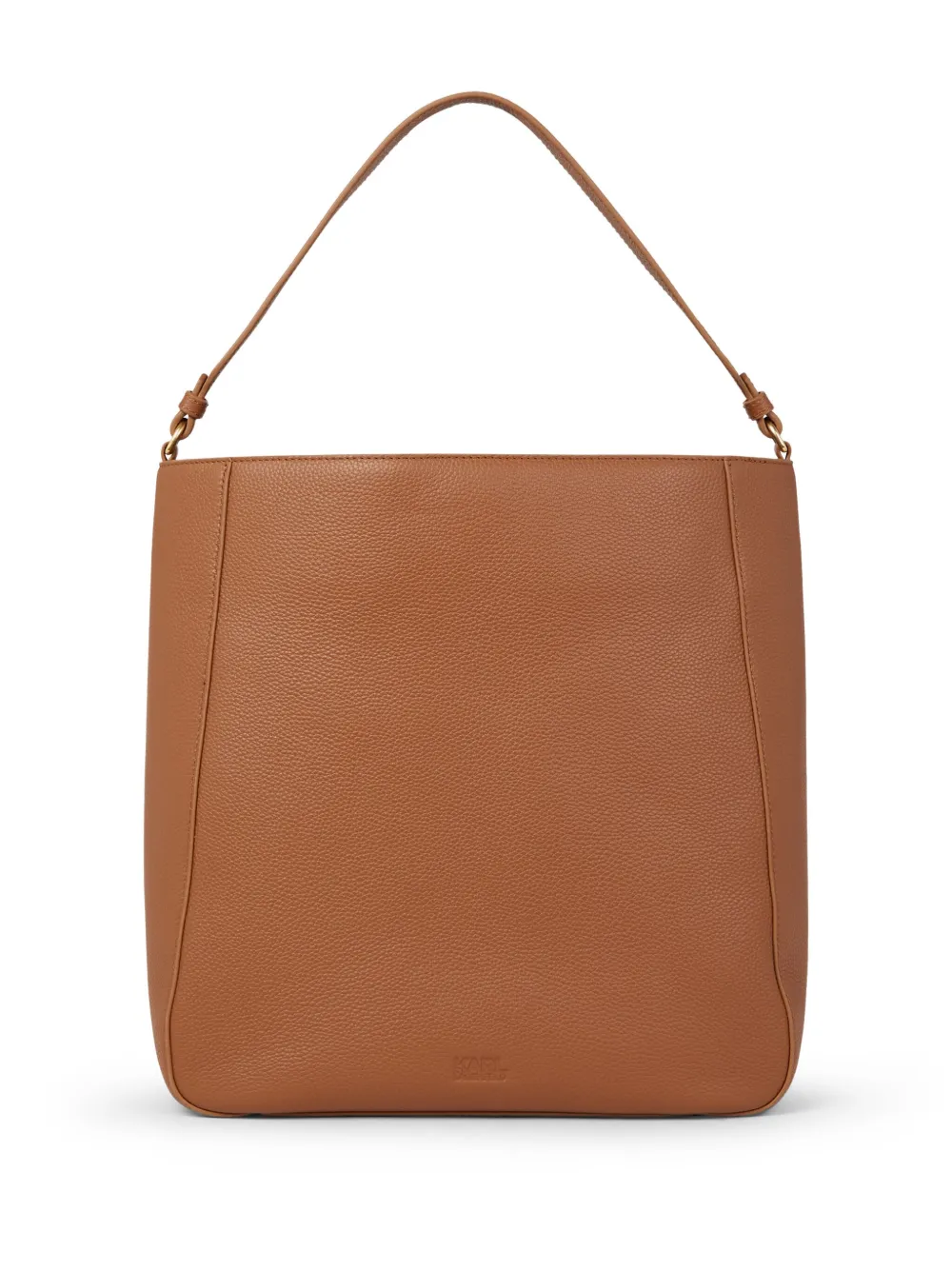 Karl Lagerfeld Hobo Pebbled Leather Shoulder Bag Farfetch