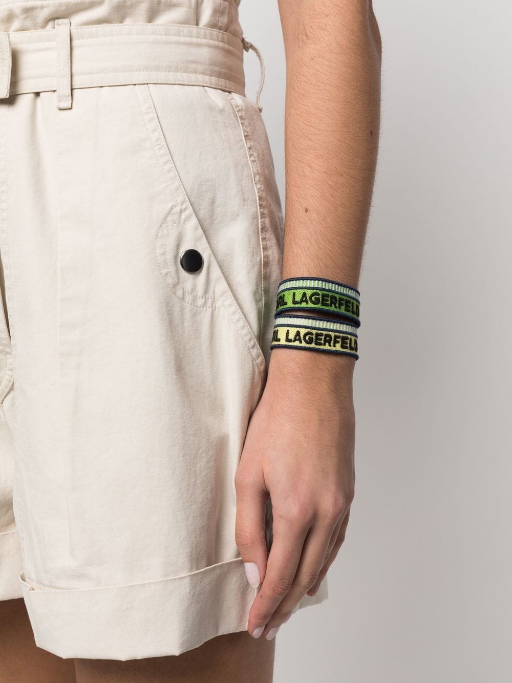 Image 2 of Karl Lagerfeld Woven bracelet set