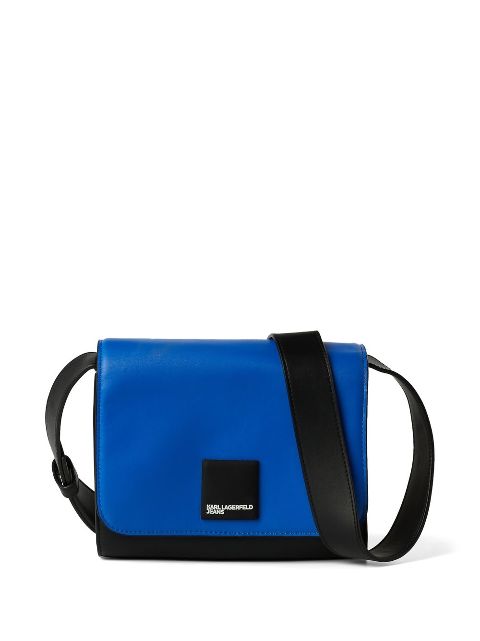 Karl Lagerfeld Jeans Tech colour-block logo crossbody bag WOMEN