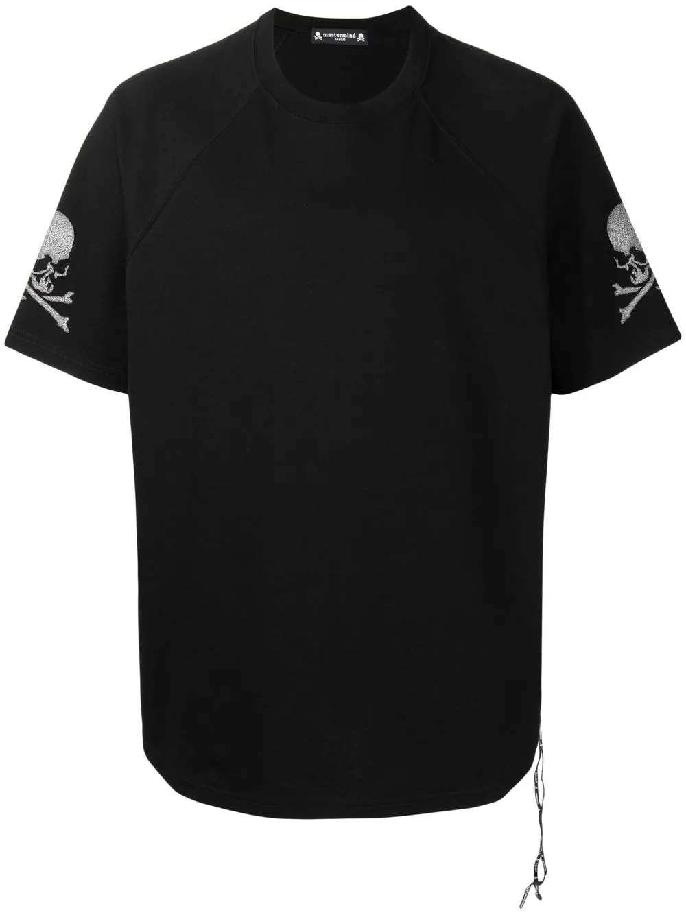

Mastermind Japan embroidered baseball-style T-shirt - Black