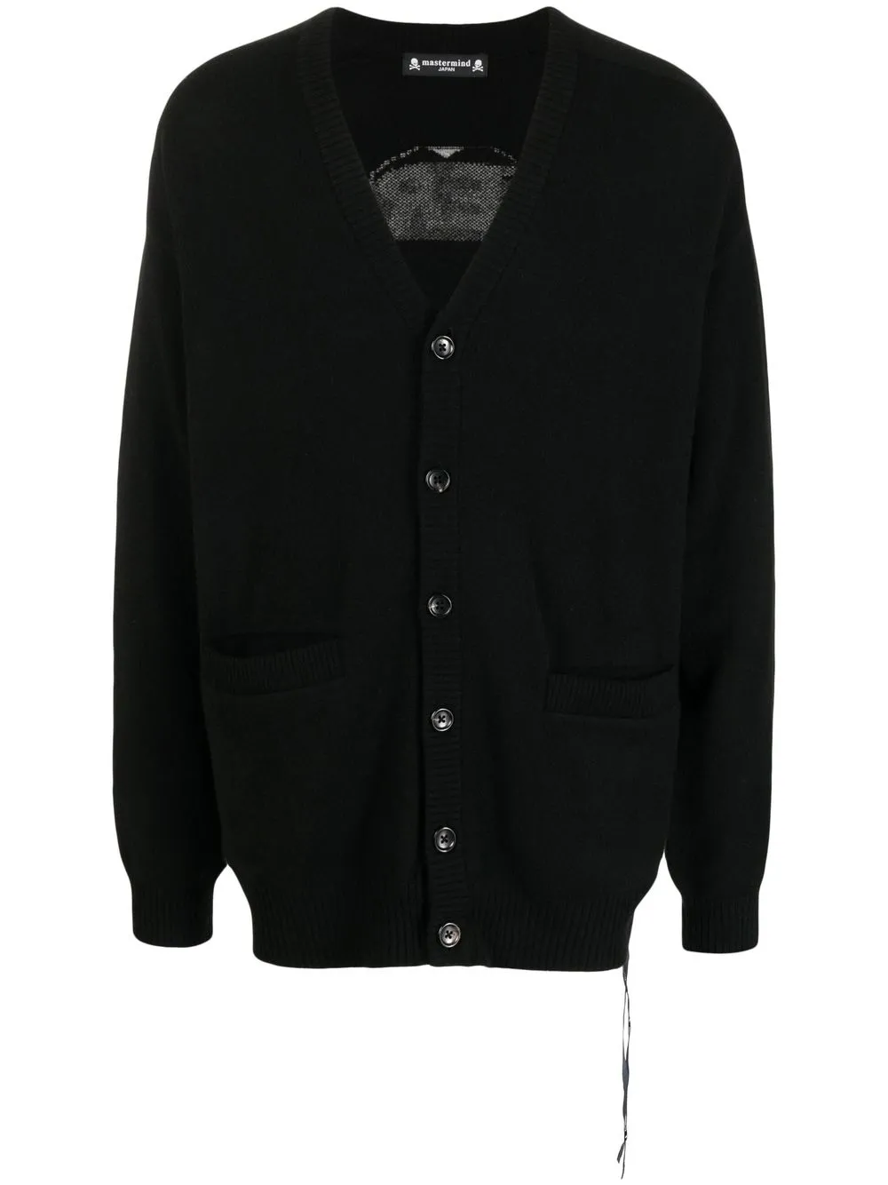 

Mastermind Japan oversize cashmere cardigan - Black