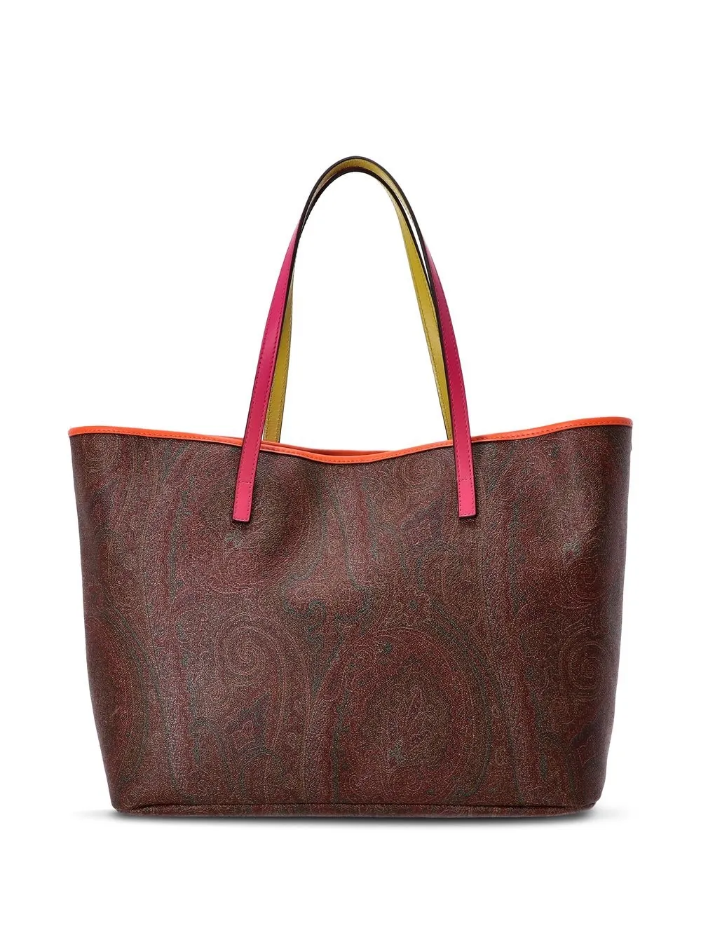 

ETRO tote con estampado de cachemira - Rojo