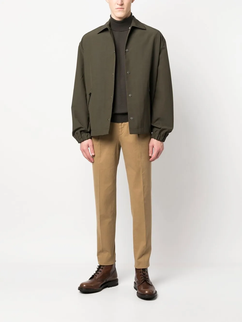 Incotex straight-leg chino trousers | Chinos | Image 2