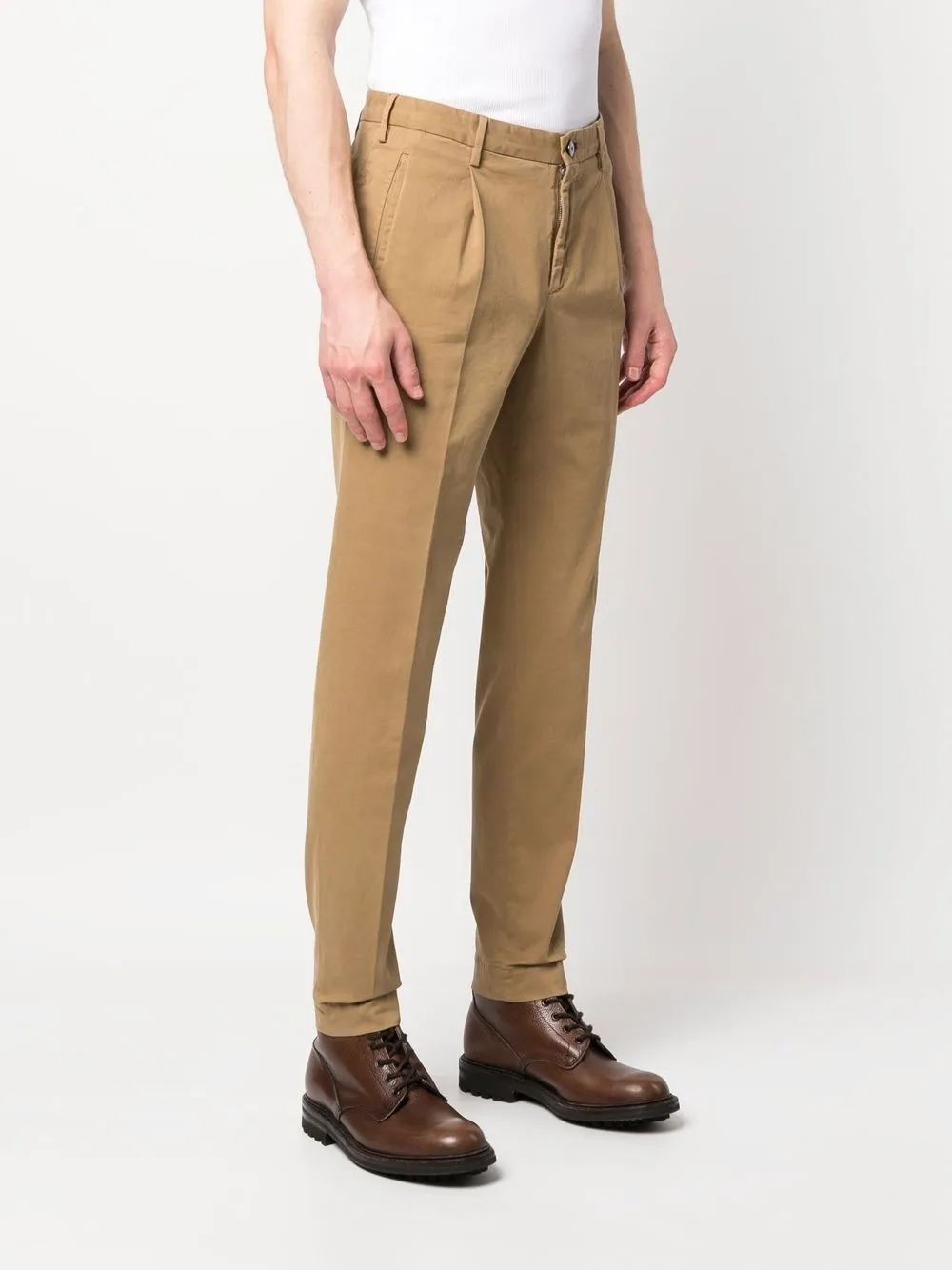  Incotex Chino Mit Geradem Bein   Nude 