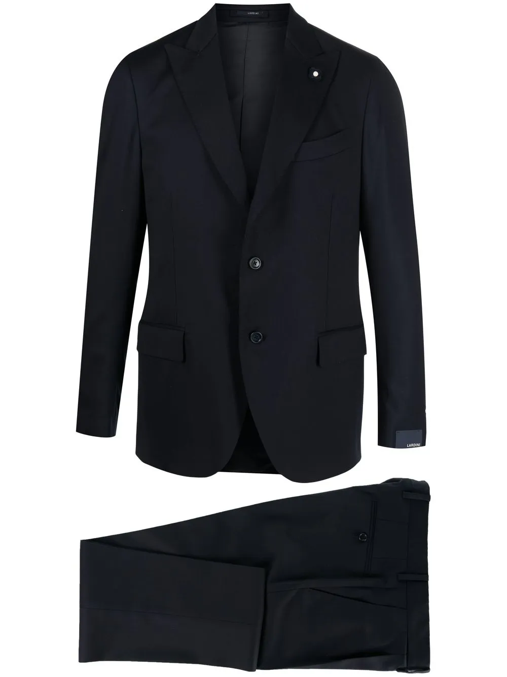 

Lardini single-breasted stretch-wool suit - Blue