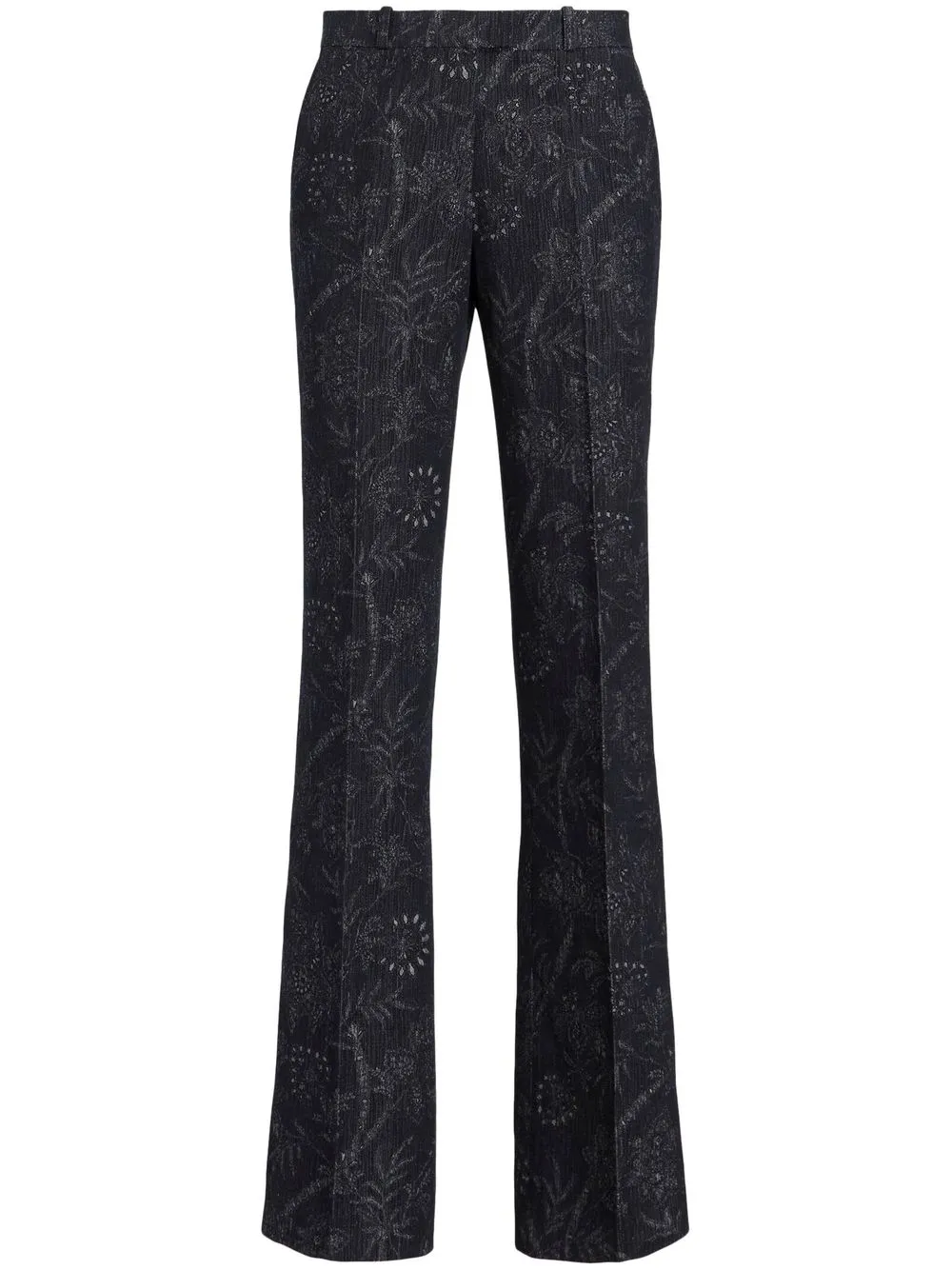 

ETRO patterned jacquard trousers - Black