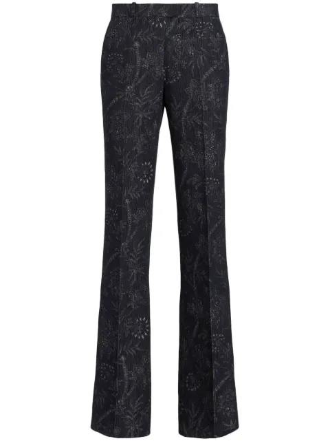 ETRO Pantaloni con motivo jacquard