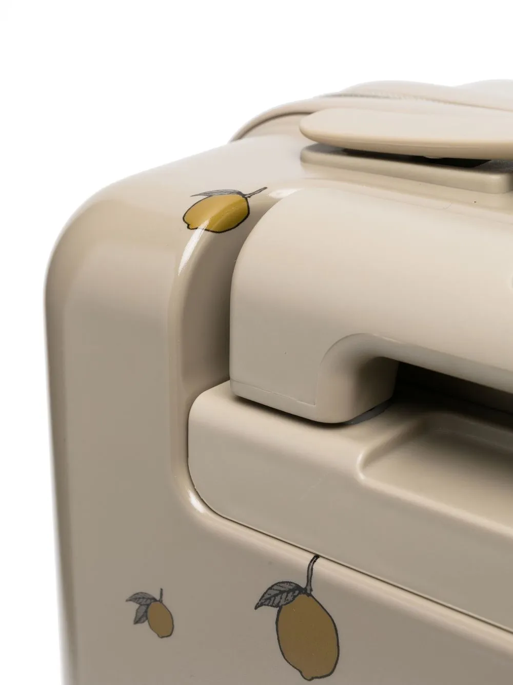  Konges Sløjd Lemon-print Suitcase - Neutrals 
