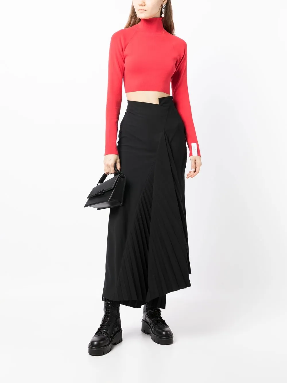 Rokh open back knitted top | Knitted Tops | Image 2