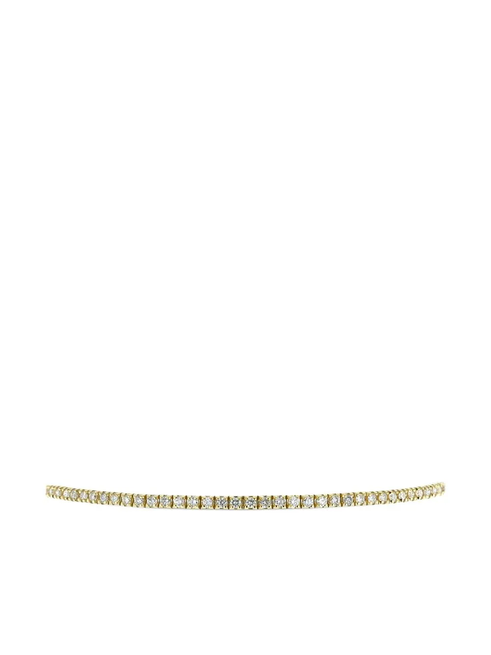 

Atelier Collector Square yellow gold diamond necklace