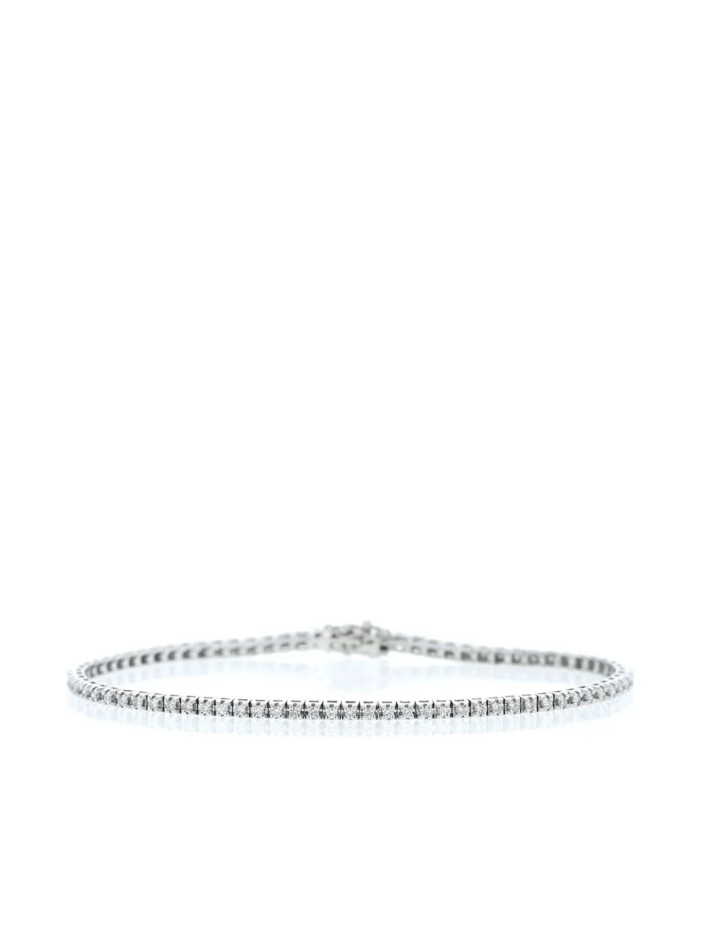 

Atelier Collector Square Tennis diamond bracelet - Silver