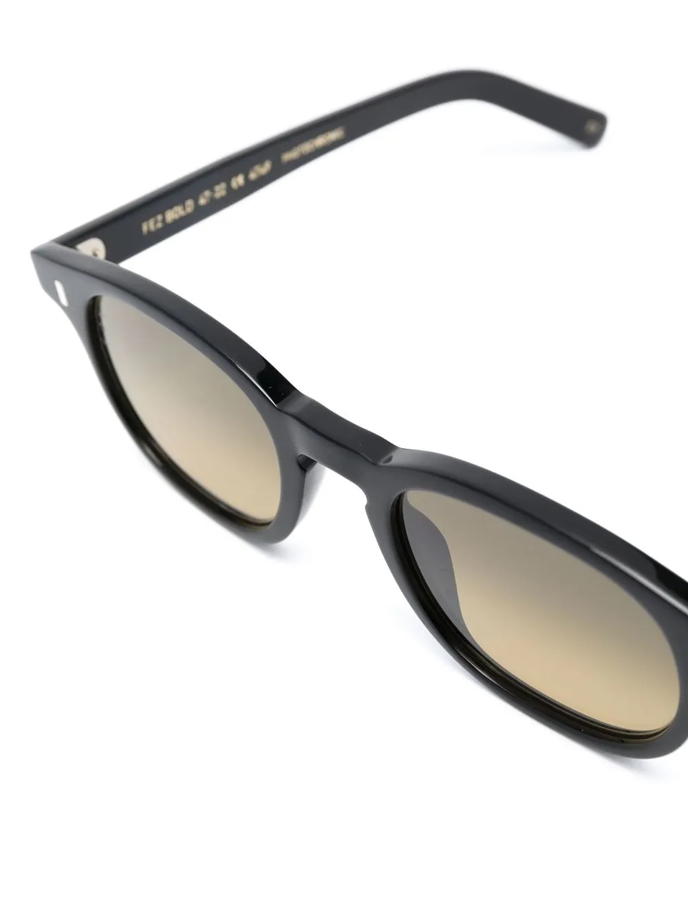  L.g.r Sonnenbrille Mit Rundem Gestell   Schwarz 