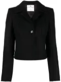 Courrèges single-breasted jacket - Black