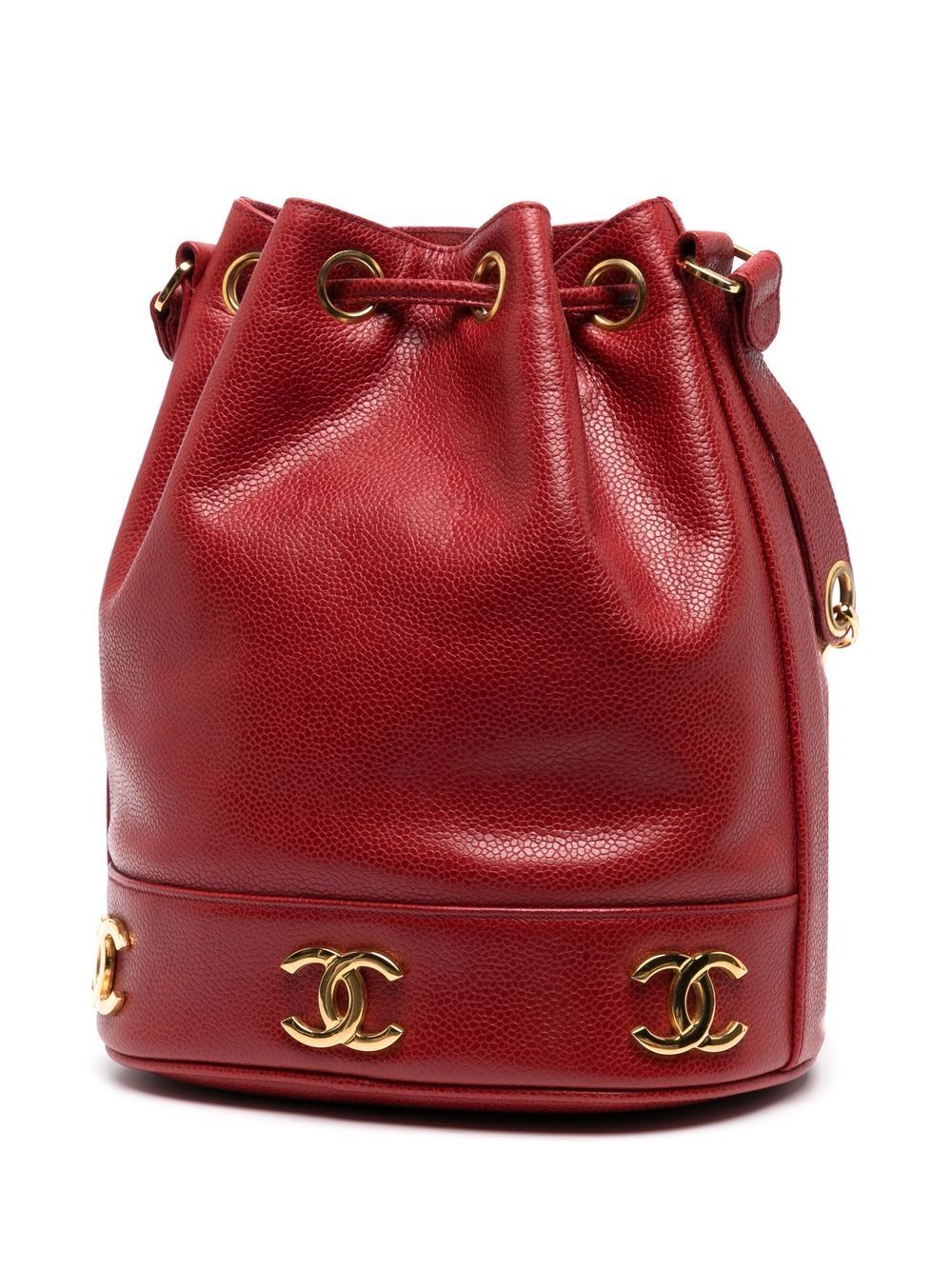 Affordable HOT SALE CHANEL 1992 Triple CC bag Women