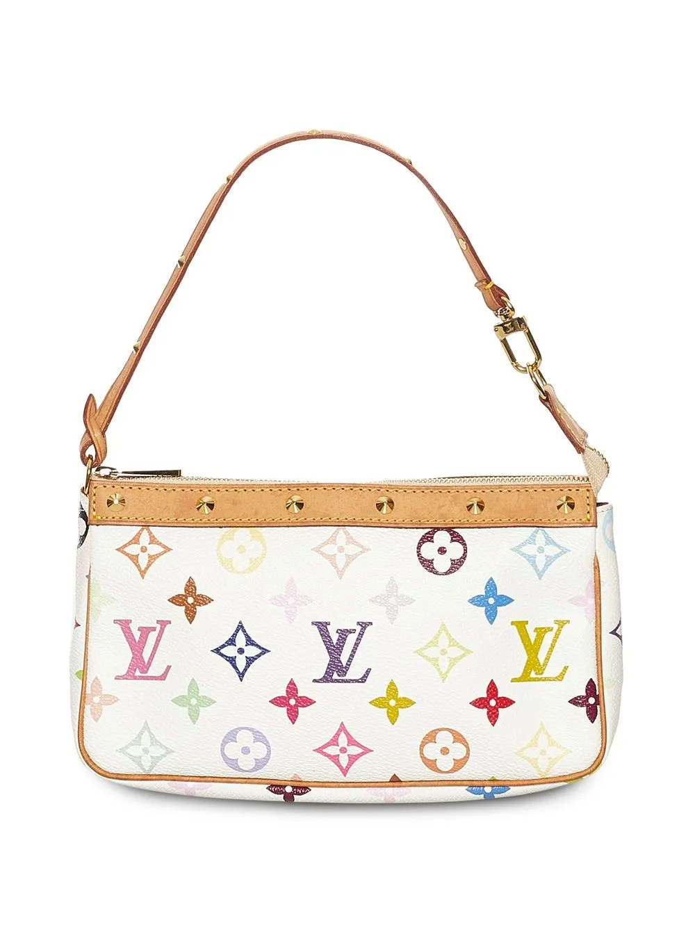 

Louis Vuitton 2004 pre-owned Monogram Multicolour Pochette shoulder bag - Blanco