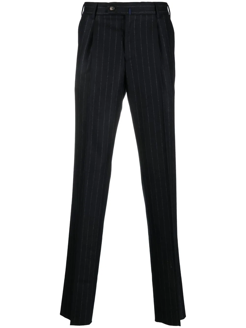 

The Gigi tailored pinstripe wool trousers - Black