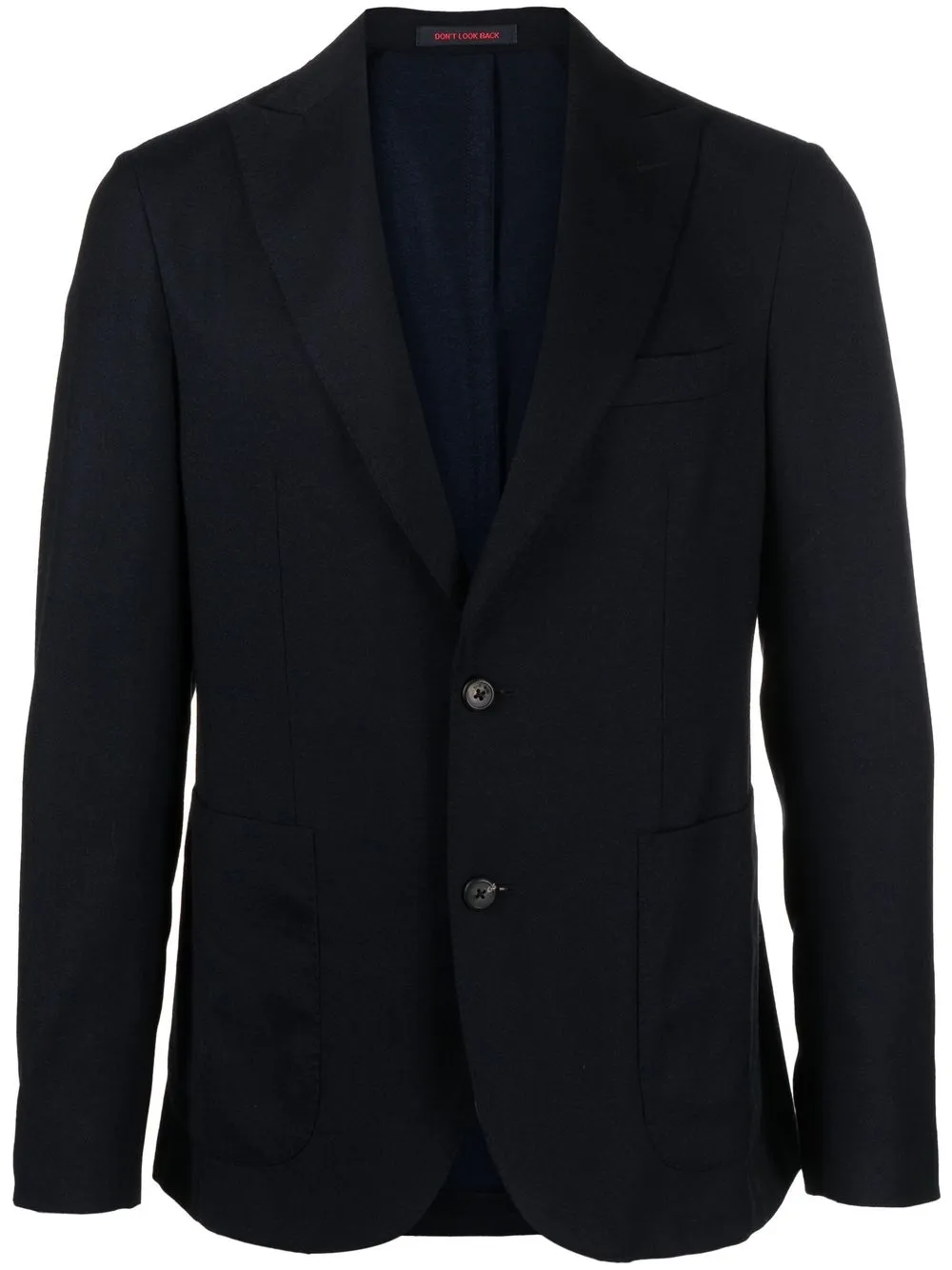 

The Gigi notched-lapel wool blazer - Blue