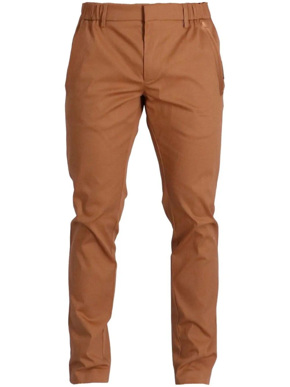 

BOSS elasticated-waist cotton-blend chinos - Neutro