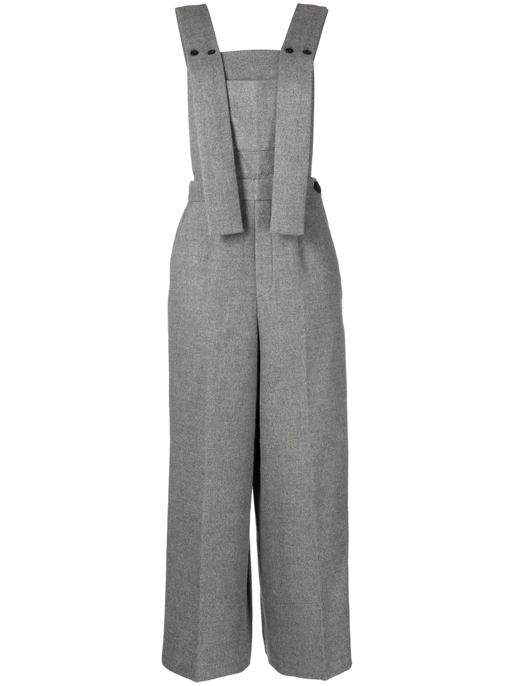 

Enföld straight-leg dungarees - Grey