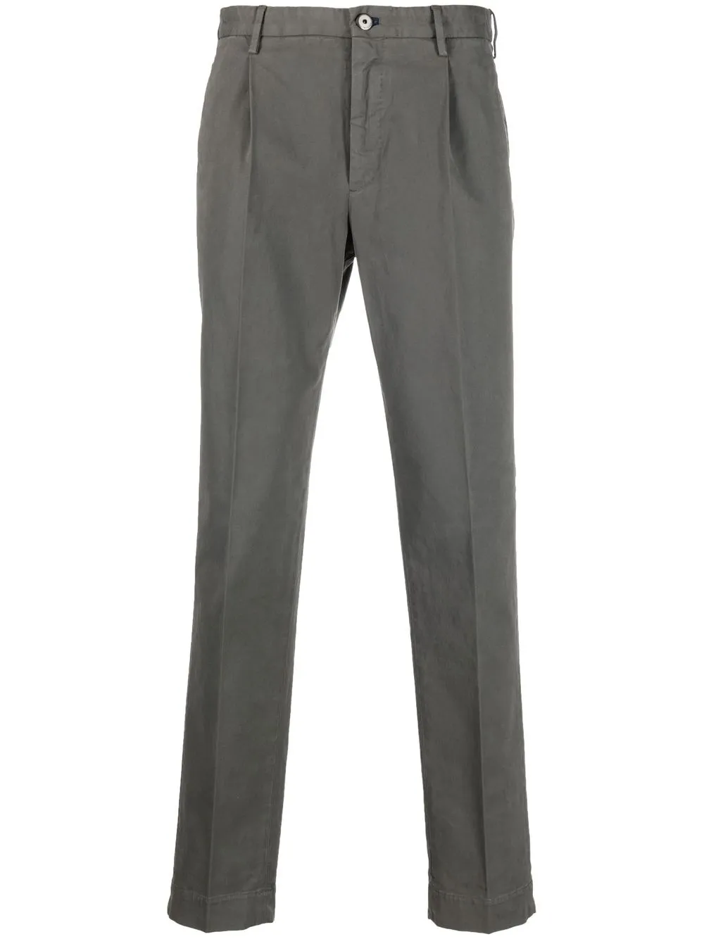 

Incotex straight-leg chino trousers - Grey